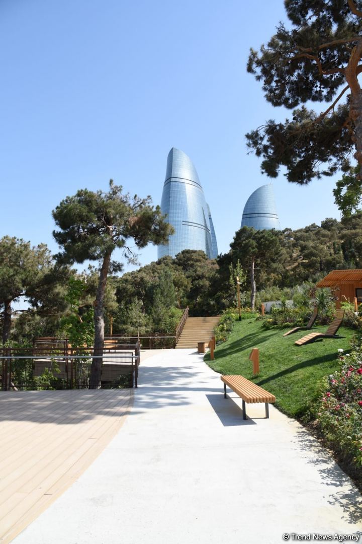 Baku residents thank President Ilham Aliyev for opening of new "Chambarakand" park (PHOTO/VIDEO)