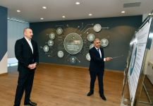 President Ilham Aliyev attends opening of new power substation and Digital Network General Management Center (PHOTO/VIDEO)