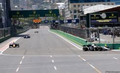 Formula 2 training session starts as part of Formula 1 Azerbaijan Grand Prix (PHOTO)