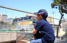 Formula 2 training session starts as part of Formula 1 Azerbaijan Grand Prix (PHOTO)