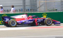 Formula 2 training session starts as part of Formula 1 Azerbaijan Grand Prix (PHOTO)