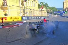 First practice session of F-1 drivers in Baku wraps up (PHOTO)