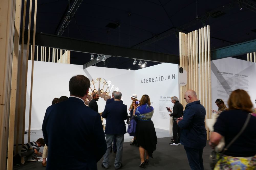 Azerbaijan participating in Révélations Int'l Biennial through support of Heydar Aliyev Foundation (PHOTO)