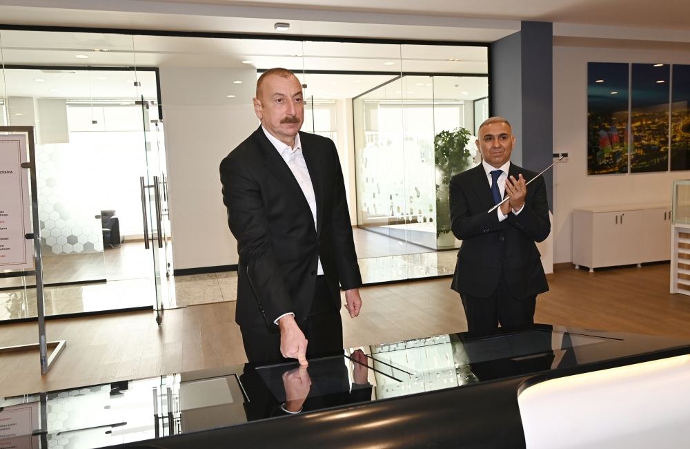 President Ilham Aliyev attends opening of new power substation and Digital Network General Management Center (PHOTO/VIDEO)