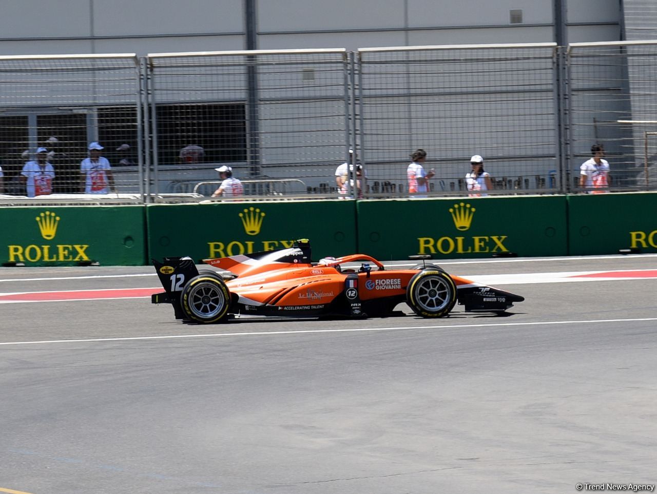 Formula 2 training session starts as part of Formula 1 Azerbaijan Grand Prix (PHOTO)