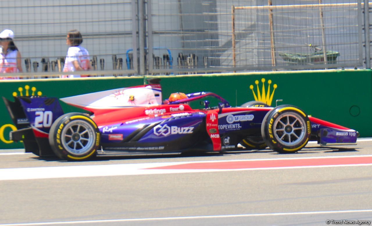 Formula 2 training session starts as part of Formula 1 Azerbaijan Grand Prix (PHOTO)