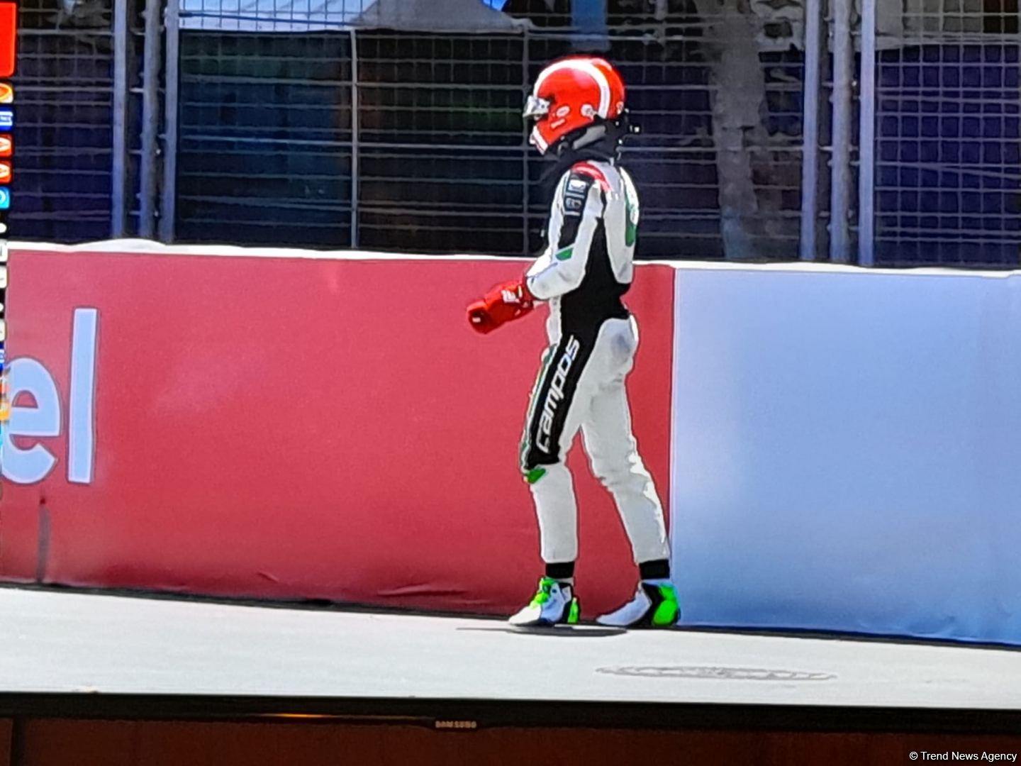 Formula 2 training session starts as part of Formula 1 Azerbaijan Grand Prix (PHOTO)