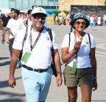 Second day of F1 Azerbaijan Grand Prix in photos