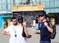 Second day of F1 Azerbaijan Grand Prix in photos