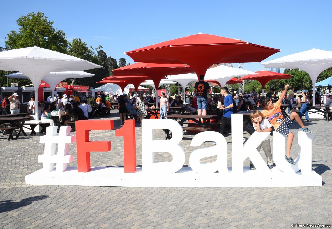 Second day of F1 Azerbaijan Grand Prix in photos