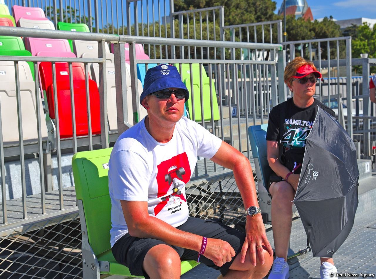 Second day of F1 Azerbaijan Grand Prix in photos