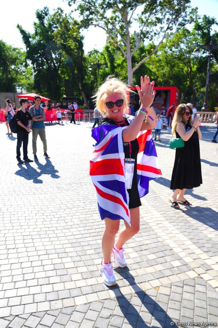Second day of F1 Azerbaijan Grand Prix in photos