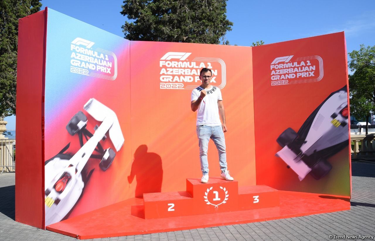 Second day of F1 Azerbaijan Grand Prix in photos