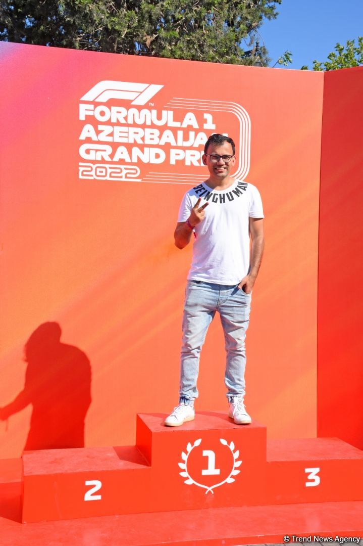 Second day of F1 Azerbaijan Grand Prix in photos