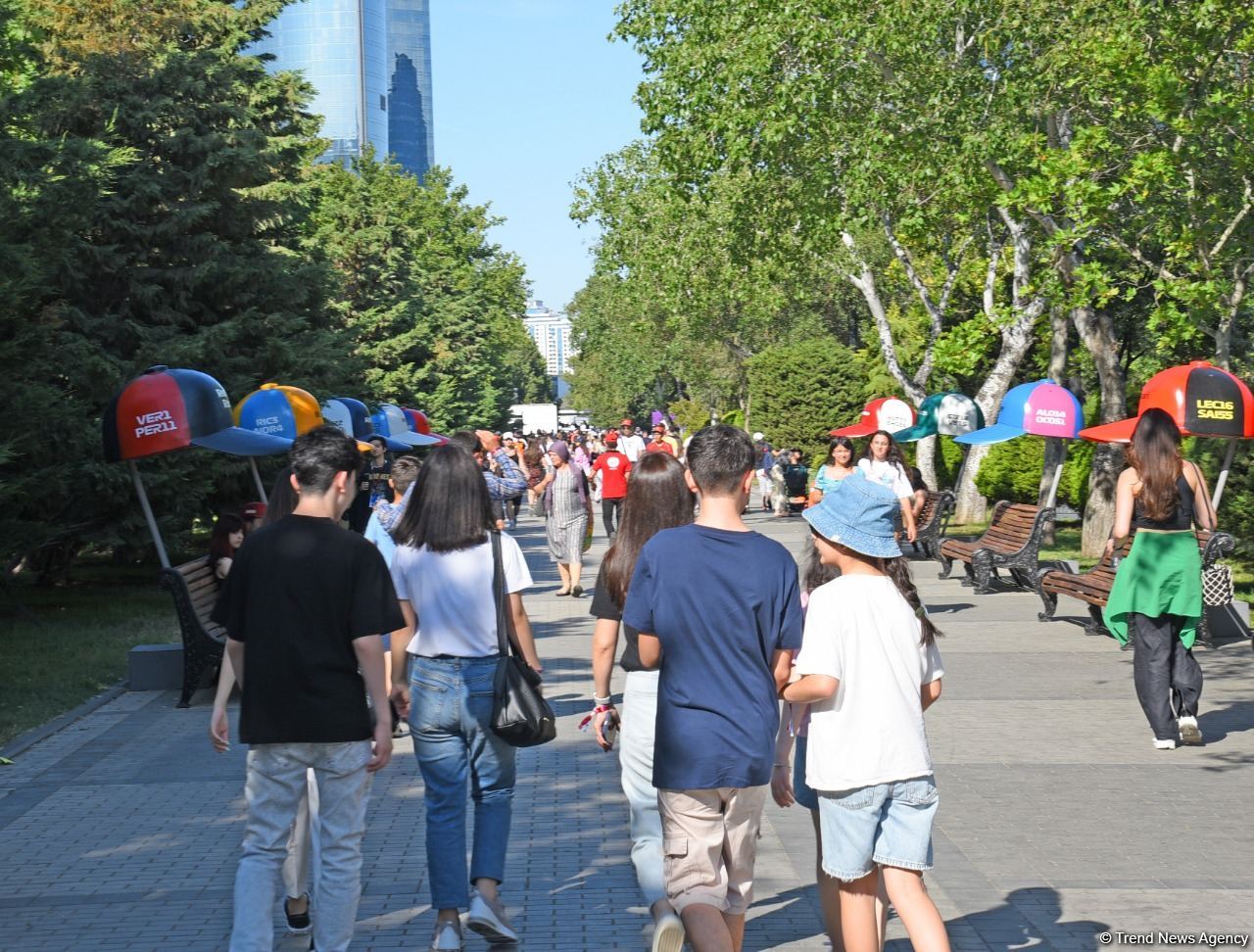 Second day of F1 Azerbaijan Grand Prix in photos