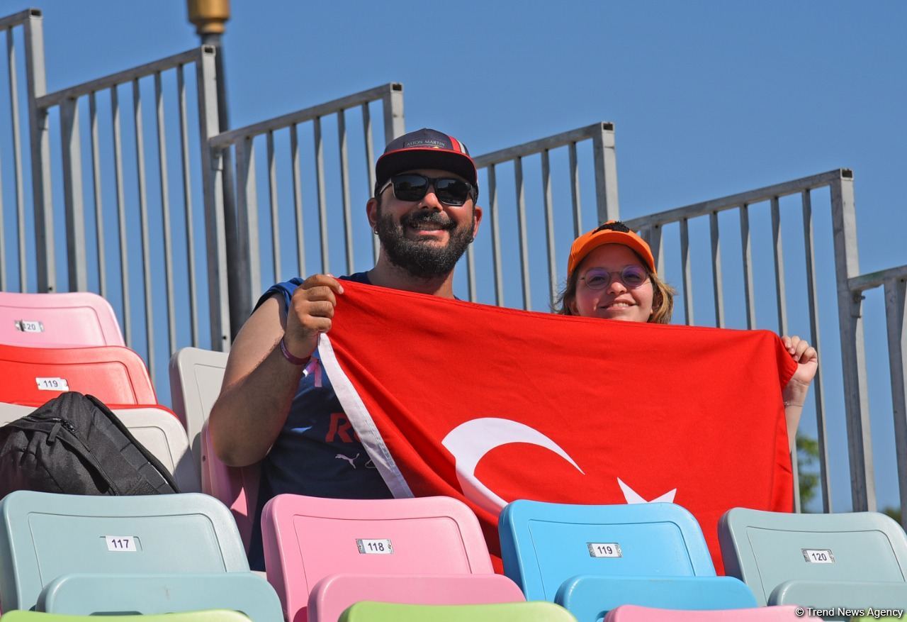 Second day of F1 Azerbaijan Grand Prix in photos