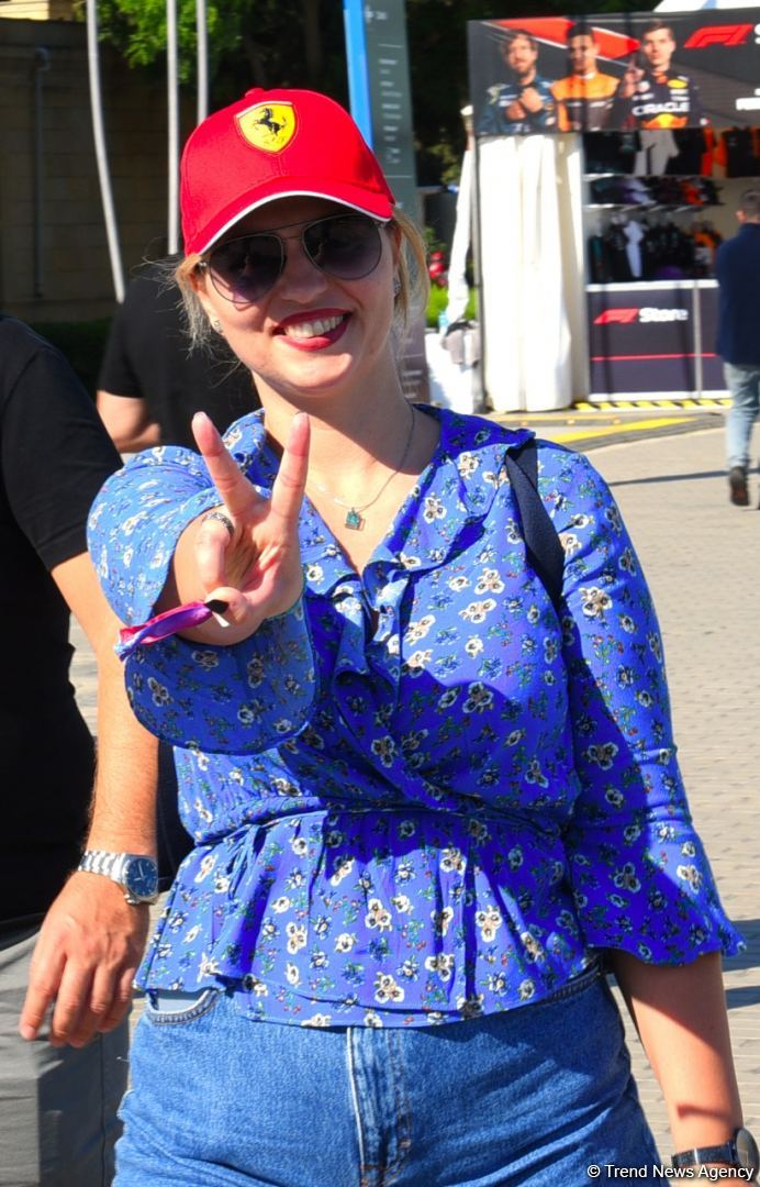 Second day of F1 Azerbaijan Grand Prix in photos