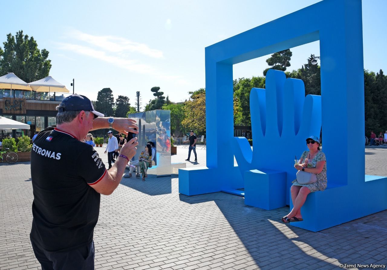 Second day of F1 Azerbaijan Grand Prix in photos