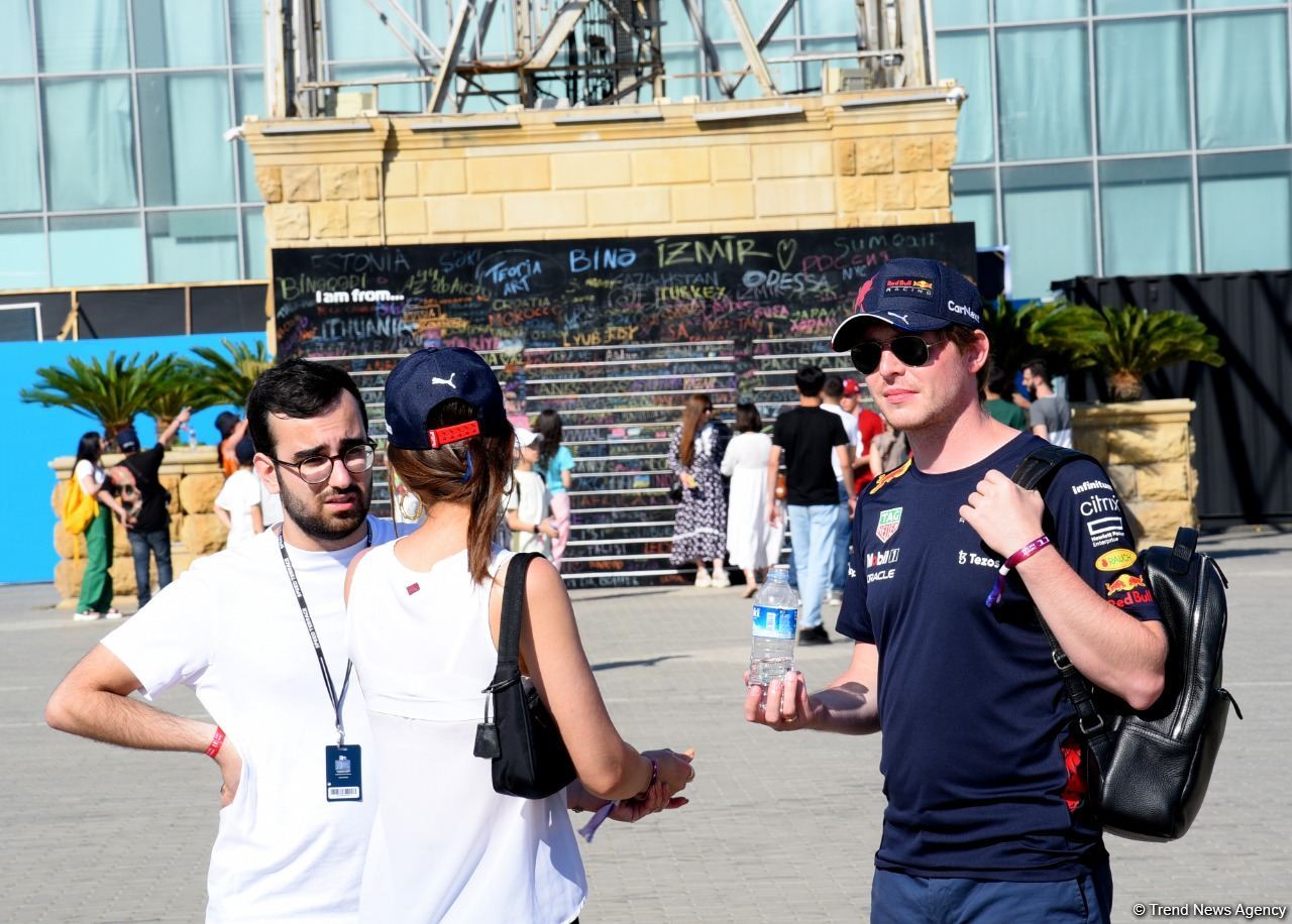 Second day of F1 Azerbaijan Grand Prix in photos
