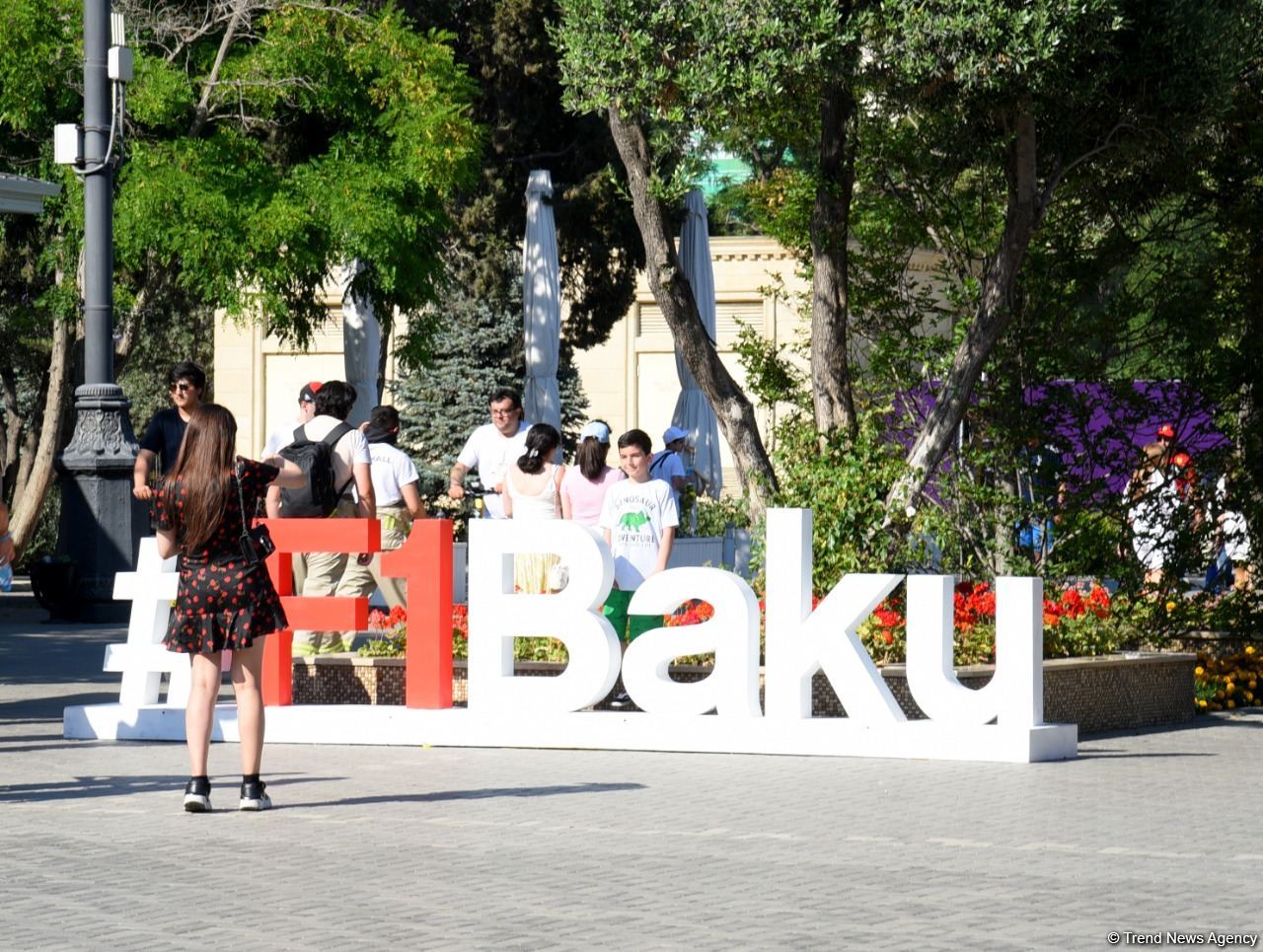 Second day of F1 Azerbaijan Grand Prix in photos