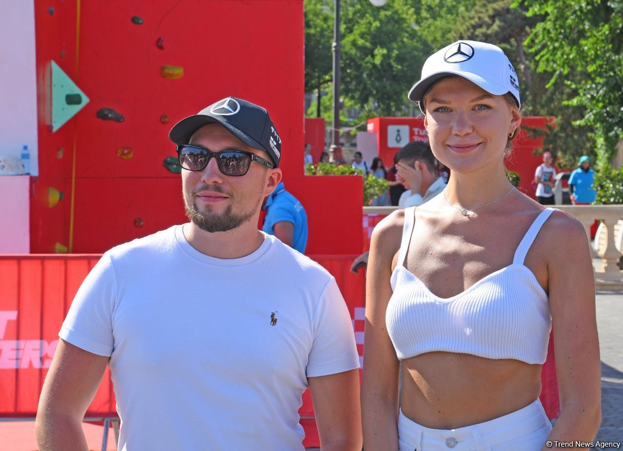 Second day of F1 Azerbaijan Grand Prix in photos