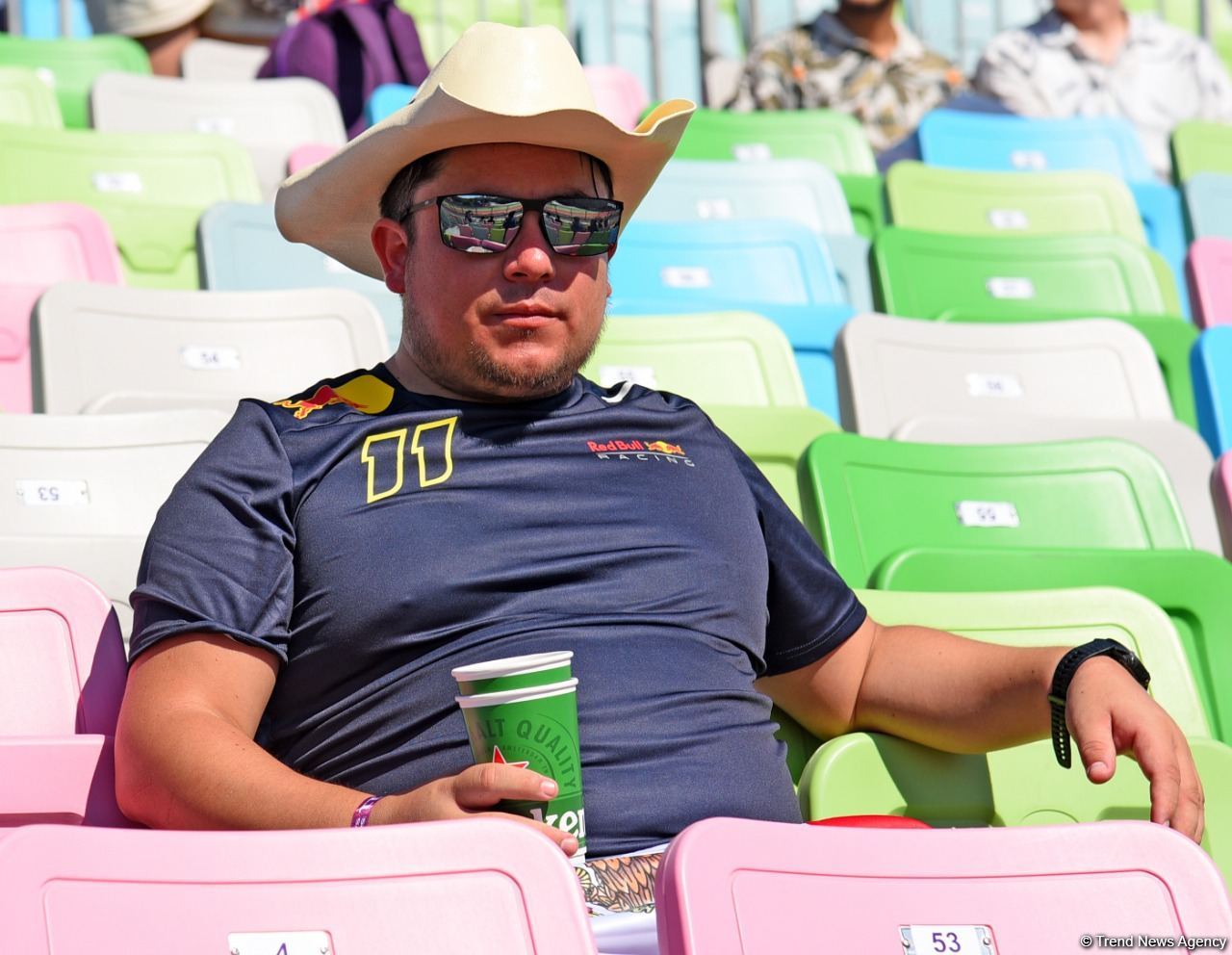 Second day of F1 Azerbaijan Grand Prix in photos