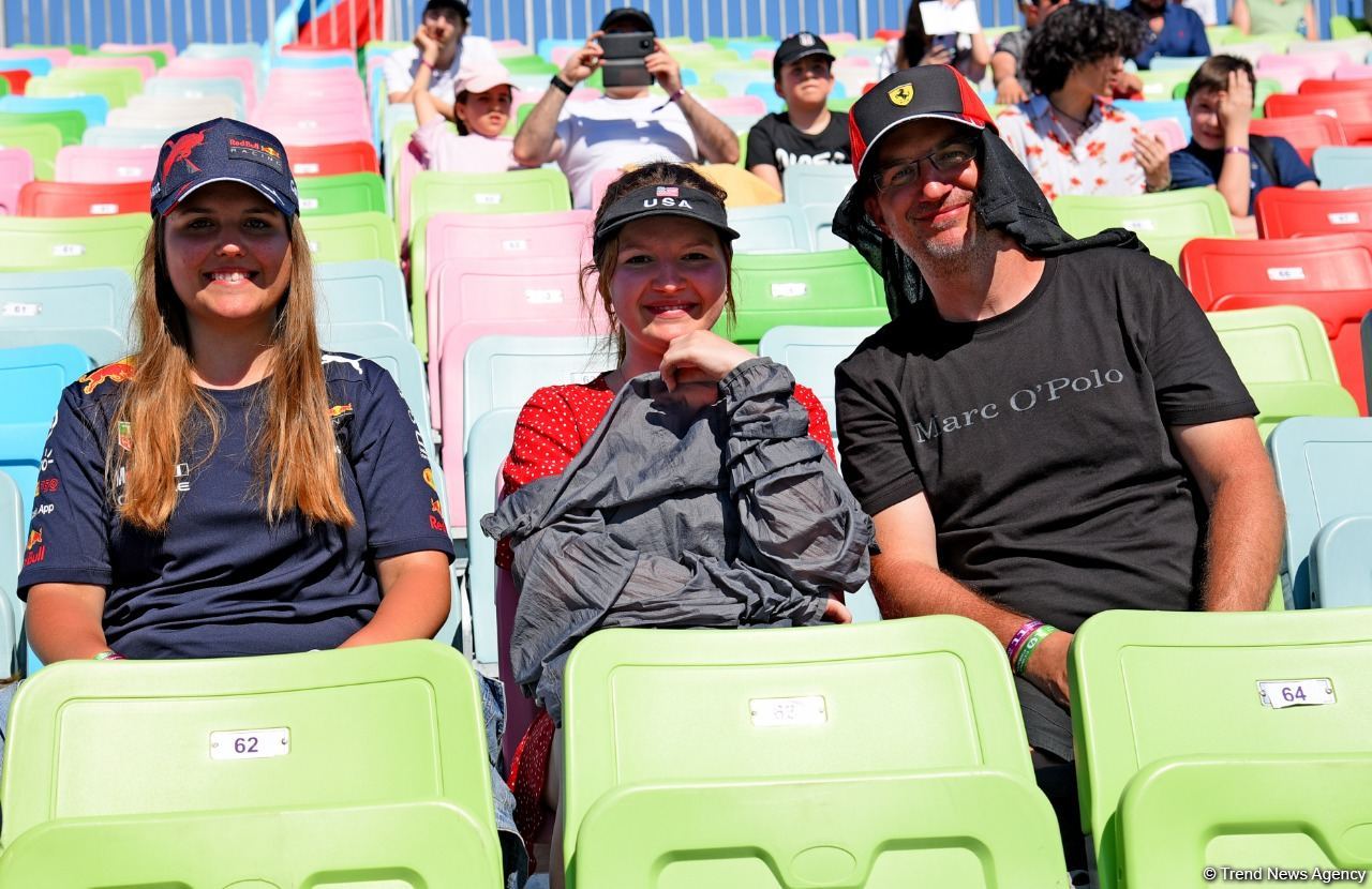 Second day of F1 Azerbaijan Grand Prix in photos