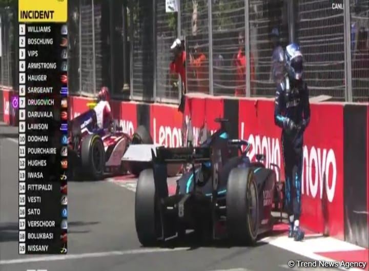 More Formula 2 cars crash in Baku (PHOTO)