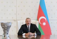 President Ilham Aliyev receives members of Azerbaijan national minifootball team who won European Championship (PHOTO)