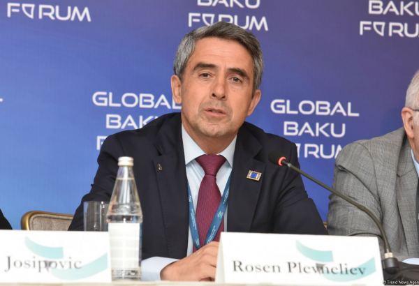 Global Baku Forum - platform for solving global problems, Bulgarian ex-president says