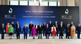 President Ilham Aliyev makes speech at opening ceremony of Global Baku Forum (PHOTO/VIDEO)