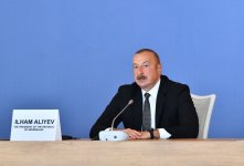 President Ilham Aliyev makes speech at opening ceremony of Global Baku Forum (PHOTO/VIDEO)