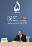 President Ilham Aliyev makes speech at opening ceremony of Global Baku Forum (PHOTO/VIDEO)
