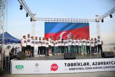 Baku hosts concert in honor of Azerbaijan's victory at European Championship (PHOTO)