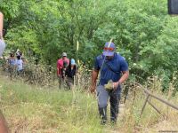 Famous foreign travelers start trip to Azerbaijan's liberated territories (PHOTO)