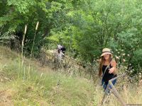 Famous foreign travelers start trip to Azerbaijan's liberated territories (PHOTO)