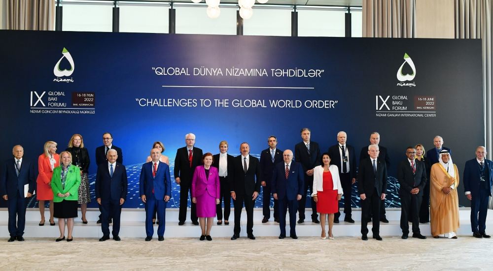 President Ilham Aliyev makes speech at opening ceremony of Global Baku Forum (PHOTO/VIDEO)