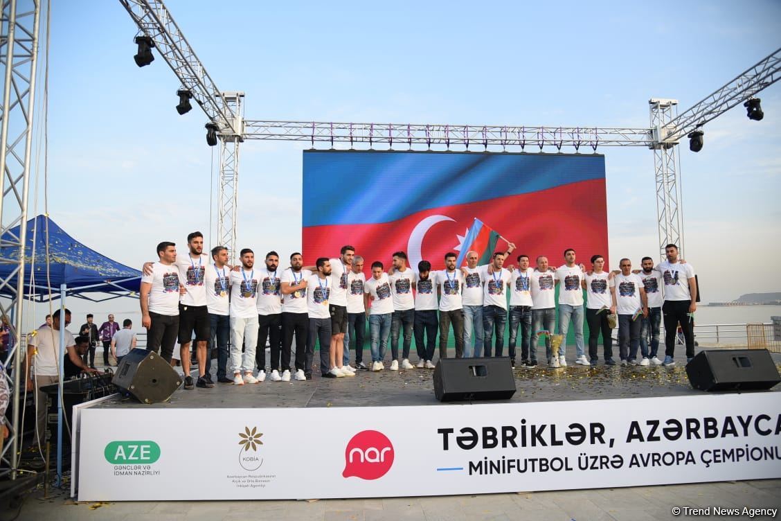 Baku hosts concert in honor of Azerbaijan's victory at European Championship (PHOTO)
