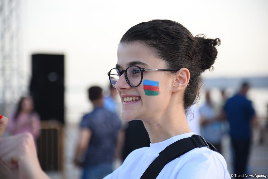 Baku hosts concert in honor of Azerbaijan's victory at European Championship (PHOTO)
