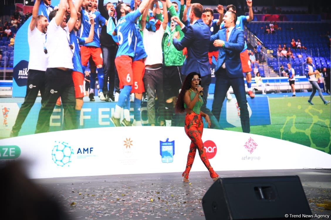 Baku hosts concert in honor of Azerbaijan's victory at European Championship (PHOTO)