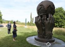 Vice-president of Heydar Aliyev Foundation Leyla Aliyeva attends inauguration of “My Seas, My Oceans” exhibition in Geneva (PHOTO)