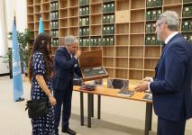 Vice-president of Heydar Aliyev Foundation Leyla Aliyeva attends inauguration of “My Seas, My Oceans” exhibition in Geneva (PHOTO)