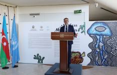 Vice-president of Heydar Aliyev Foundation Leyla Aliyeva attends inauguration of “My Seas, My Oceans” exhibition in Geneva (PHOTO)