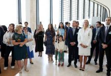 Vice-president of Heydar Aliyev Foundation Leyla Aliyeva attends inauguration of “My Seas, My Oceans” exhibition in Geneva (PHOTO)