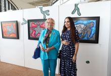 Vice-president of Heydar Aliyev Foundation Leyla Aliyeva attends inauguration of “My Seas, My Oceans” exhibition in Geneva (PHOTO)