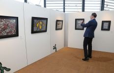 Vice-president of Heydar Aliyev Foundation Leyla Aliyeva attends inauguration of “My Seas, My Oceans” exhibition in Geneva (PHOTO)