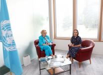 Vice-president of Heydar Aliyev Foundation Leyla Aliyeva attends inauguration of “My Seas, My Oceans” exhibition in Geneva (PHOTO)