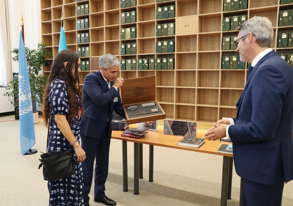 Vice-president of Heydar Aliyev Foundation Leyla Aliyeva attends inauguration of “My Seas, My Oceans” exhibition in Geneva (PHOTO)