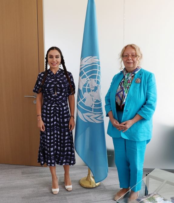 Vice-president of Heydar Aliyev Foundation Leyla Aliyeva attends inauguration of “My Seas, My Oceans” exhibition in Geneva (PHOTO)