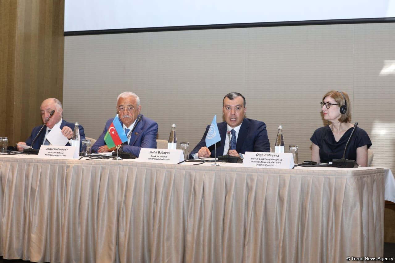 Azerbaijani minister names value of implemented social reform packages (PHOTO)